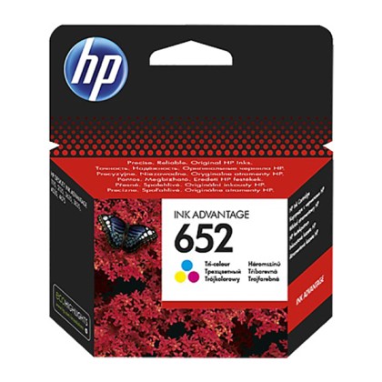 HP 652 Ink Cartridge - Tri-color